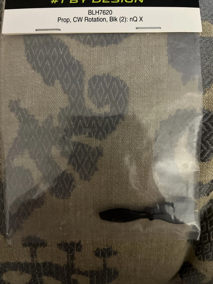 Blade BLH7620 Prop, CW Rotation, Blk (2): Nano QX • - Image 1 of 1
