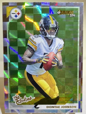 2019 Panini Donruss Diontae Johnson The Rookies Refractor #TR-27 Steelers - Image 1 of 2
