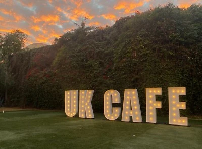 Extra Large Marquee Letters 5ft Tall |Giant Light Up Letters and Numbers 5ft 6ft - Image 1 of 4