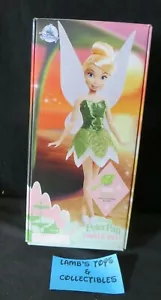 ShopDisney Authentic 11.5" Peter Pan Tinker Bell Classic Doll Figure With Brush - Picture 1 of 5