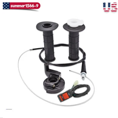 TWIST THROTTLE GRIP CABLE KILL SWITCH FOR COLEMAN CC100X CT200U-EX EXR MINI BIKE - Image 1 of 4