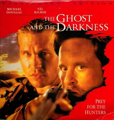 The Ghost and The Darkness  Widescreen  LaserDisc Michael Douglas Val Kilmer Foto 1 de 2