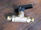 Parker  Brass Ball Valve 1/4" Metal Tube Fittings Made in the USA