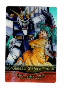 plastic card Gundam Char's Counterattack anime Quess Paraya S1-05-005 - Picture 1 of 2