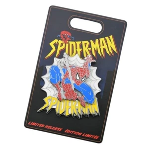 【PSL】Marvel Spider-Man pin insignia Spider-Man años 90 Disney Store Japón nuevo envío y envío con - Imagen 1 de 4