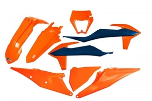 BLUE ORANGE Plastic Fairings for KTM 450 EXC-F 2022 / 500 EXC-F 2022 - Picture 1 of 3