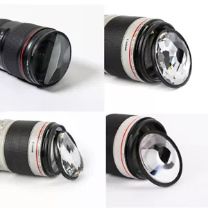 Prism Filter Kaleidoscope FX Split Diopter Special Effects Photography Lens 77mm - Picture 1 of 26