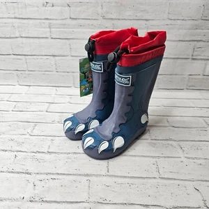 Botas de agua Regatta Boys Mudplay Well Baby Reino Unido 6 cojín EVA zafiro azul prusiano - Imagen 1 de 9