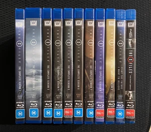 The X Files: Complete Series Collection Season 1-10 RARE Oz 59-Disc Blu-Ray Set - Picture 1 of 7