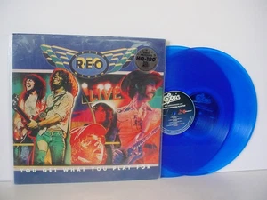REO SPEEDWAGON You Get What BLUE VINYL Audiophile 2016 FRIDAY MUSIC FRM-34494 - Picture 1 of 6