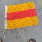 Numeral 2 Vintage Signal Flag WWll US Army Navy 21by17 Inch See Pics