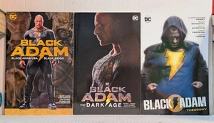 LOTE TPB BLACK ADAM DC Comics JSA Black Reign The Dark Age Theogony Shazam - Imagen 1 de 1