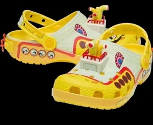 The Beatles X Crocs Yellow Submarine Classic Clog - Unisex. US M8W10, EU 41/42 - Picture 1 of 7