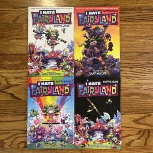 I Hate Fairyland volume 1, 2, 3, 4 brossura di Young Skottie One Two Three Four - Foto 1 di 2