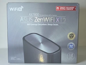 ASUS ZenWiFi XT9 AX7800 Tri-Band WiFi6 Mesh WiFi (1Pack) AiMesh Router  - Picture 1 of 13