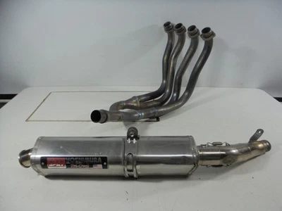 1996-1999 Suzuki SRAD GSXR750 GSXR 750 YOSHIMURA Tri-Oval Exhaust System Muffler - Image 1 of 4