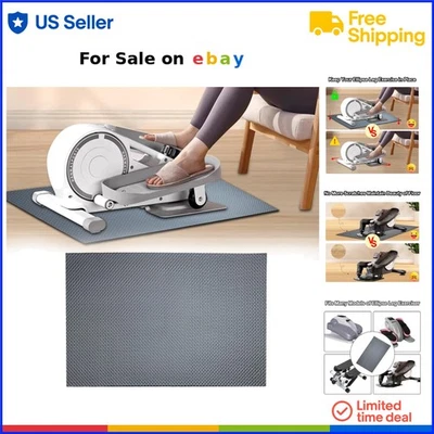 Non-Slip Mat Tpe for Ellipse Leg Exerciser Under Desk Pedal Stability Floor - Image 1 of 4