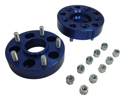 RT Off-Road RT32001 Blue Wheel Adapter Set for 2008-2012 Jeep Liberty KK - Image 1 of 2