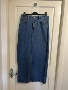 Vero Moda Blue Denim Maxi Skirt (Women’s M) - Picture 1 of 7