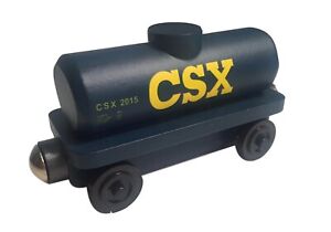 Wooden Whittle Shortline Railroad CSX 2015 3” Tanker Train Car