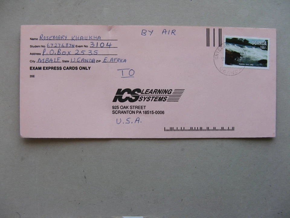 UGANDA, portada a USA 1998, cascada Bujagali Foto 1 de 1