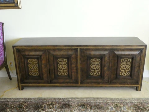 MASTERCRAFT WILLIAM  DOEZEMA BUFFET BRASS APPLIQUES Cover