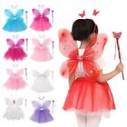 4Pcs/Set Dressing Up Kids Butterfly Headband Wings  Girls