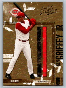 2004 Donruss Leather & Lumber #42 Ken Griffey Jr Reds - Picture 1 of 2