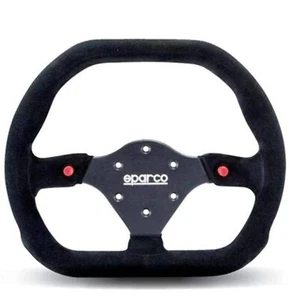 Sparco 015P310F2SN Suede Steering Wheel - Picture 1 of 2