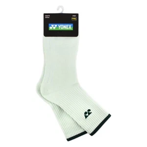 YONEX 25S/S Para hombres Deportes Crew Calcetines Tenis Bádminton Calcetín Informal 1 Par 255SN001M - Imagen 1 de 4