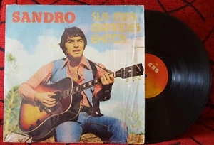 Latin Soul SANDRO **Sus más grandes exitos** RARE & SCARCE 1980 Venezuela LP - Picture 1 of 4