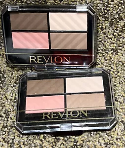 x2 Revlon Overtime Eyeshadow ~NUDES (Matte) Net Wt .20 oz - Picture 1 of 4