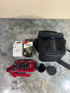 OLYMPUS TG-4 Waterproof Camera with TCON-T01 Tele Converter, Battery, Charger - Picture 1 of 14