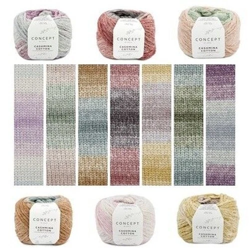Katia Wool Concept Cashmina Cotton 50g - Image 1 of 1