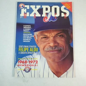 1993 Montreal Expos Match Magazine - Felipe Alou Cover - Bild 1 von 6