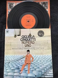 Gigliola Cinquetti - Numero Uno (Non Ho L'eta etc) Vinyl LP UK CBS 62938 1966 VG - Picture 1 of 9
