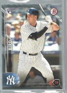 2016 Bowman Silver #132 Greg Bird (ref43176) - Picture 1 of 1