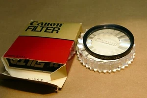52mm Filter Canon UV Haze-1  USA Boxed  -  mint  - genuine OEM - Picture 1 of 12