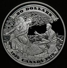 2010 First Bank Notes Issued of Canada $20 Fine Silver Proof #19862