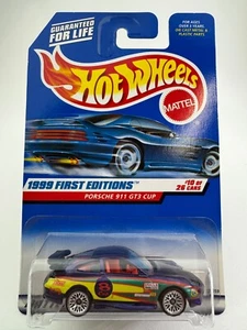 Hot Wheels 1999 First Editions Porsche 911 GT3 Cup - Picture 1 of 2
