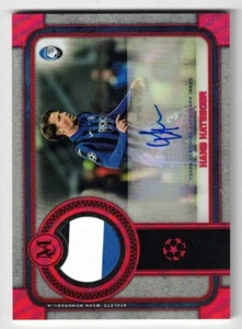 2019-2020 TOPPS MUSEUM MAR-HH HANS HATEBOER JERSEY AUTO /25 UEFA CHAMPIONS - Picture 1 of 2