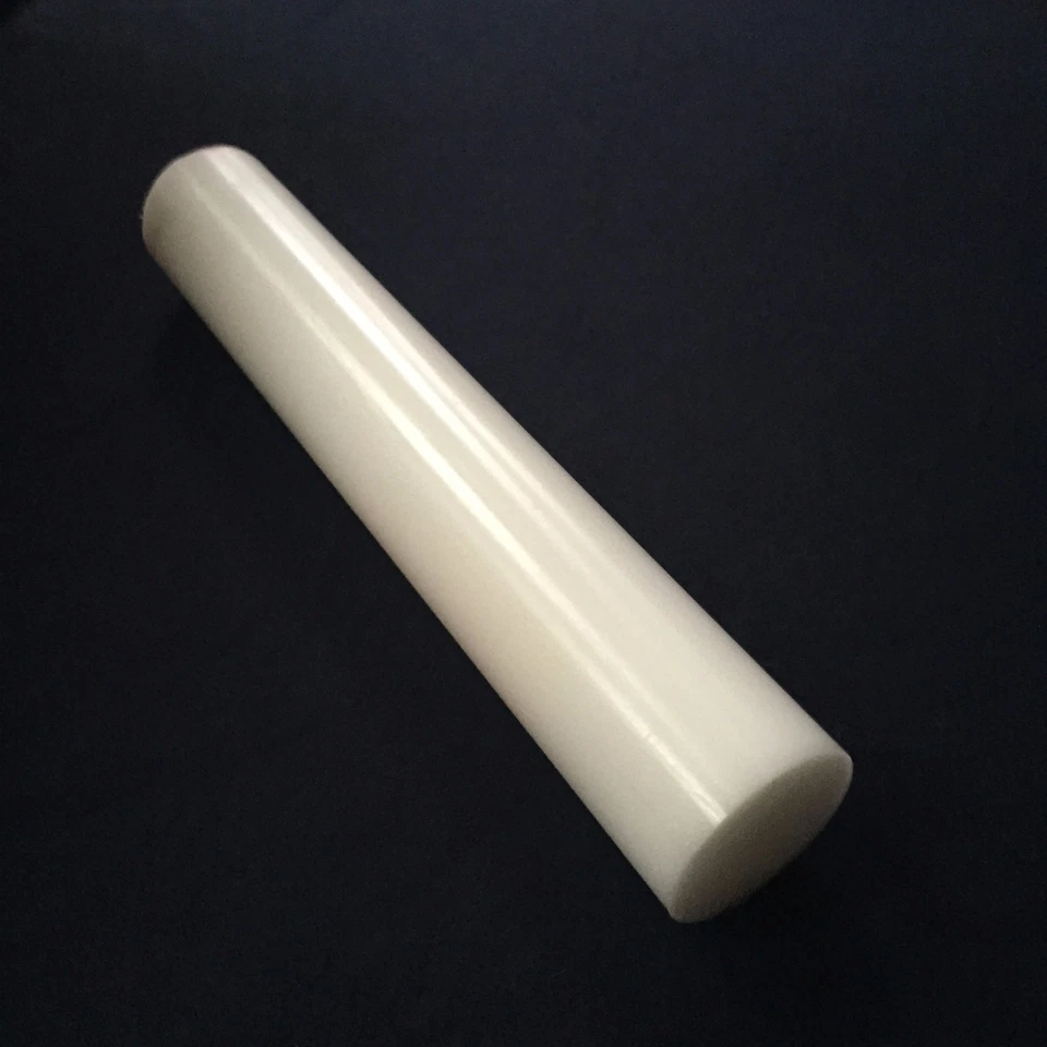 Varilla de plástico de polietileno blanco HDPE de 1-1/2” de diámetro - precio por pie - ¡cortada a medida! Foto 1 de 1