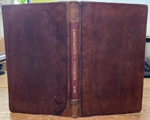 1698 William Congreve 'Amendments Of Mr Colliers False & Imperfect Citations' - Bild 1 von 14