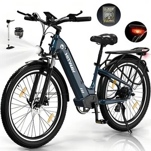 HITWAY BK16 250W Electric Bike 48V18Ah E-Mountain Bike 26 inch All Terrain Ebike - Picture 1 of 18
