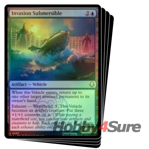 Foil Presale Invasion Submersible X4 M/NM Magic MTG Avatar: The Last Airbender - Image 1 of 1
