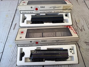 Stewart Hobbies HO Scale B&O Powered F3A Phase II & Powered F3B Phase II Set. - Picture 1 of 6