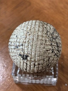 1890s Gutta Percha Antique Golf Ball Well Played Ball - Picture 1 of 6