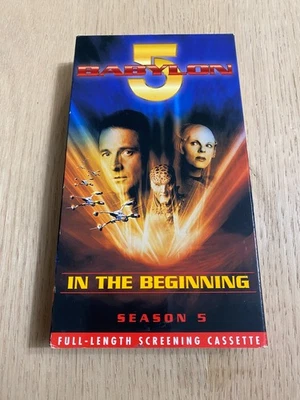 Babylon 5 Screener Demo 1998 VHS Season 5 In The Beginning Volume 5.1 SciFi - Image 1 of 4