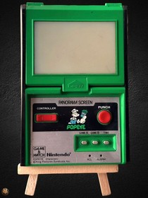 Rare 1983 Nintendo Game & Watch Popeye Panorama Screen PG-92 Faded/Dim LCD