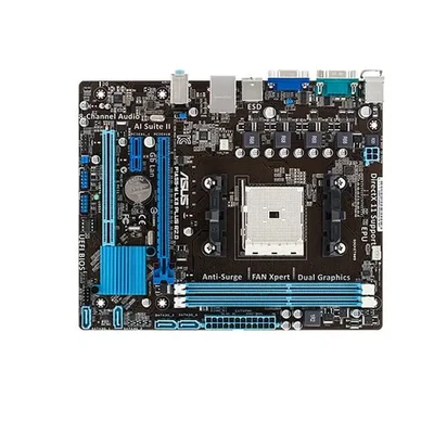 ASUS F1A55-M LX3 PLUS R2.0 AMD A55 DDR3 Socket FM1 Micro ATX Motherboard - Image 1 of 2
